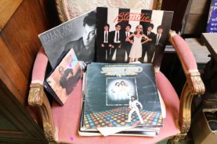 Collection of assorted Vinyl Records to include Blondie, Billy Joel, Saturday Night Fever etc