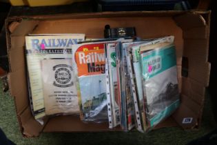 Railwayana to include Railway World, Railway Magazine etc