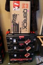 QBrick System One System of 4 boxes and work platform One