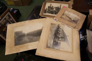 Collection of assorted Cambridge and Ely Sepia Photographs to include HP Marshall Portable Engine,