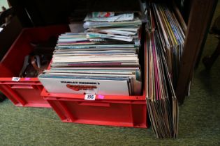 Collection of assorted Singles and Vinyl Records to include John Denver, Eddie Harris, Mike Oldfield