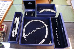 Good Collection of Swarovski Crystal Jewellery boxed