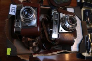Collection of Cameras to include Braun Paxette & a Kodak Retinette
