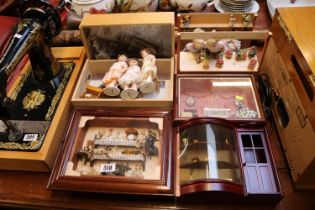 Collection of assorted Shop Front Dioramas