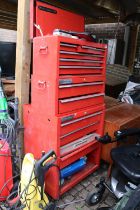 Sykes-Pickavant International Tool chest of 3 Levels with contents
