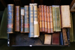 Collection of assorted Antiquarian Books to include Family Devotion, The Life of the Queen etc