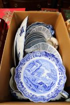 Collection of assorted ceramics to include Tuscan Manhattan, Imari, Spode Italian etc