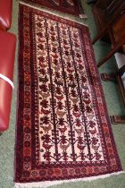 Good quality Tribal design Balouchi Afghan Rug 175cm in Length