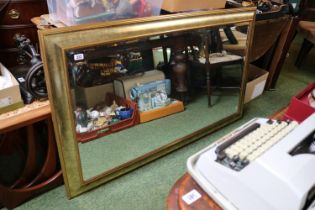 Large Gilt Framed Bevel edge mirror