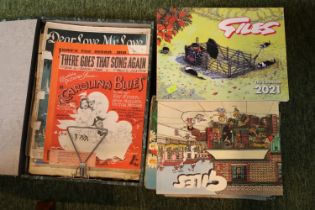 Collection of Vintage Giles annuals