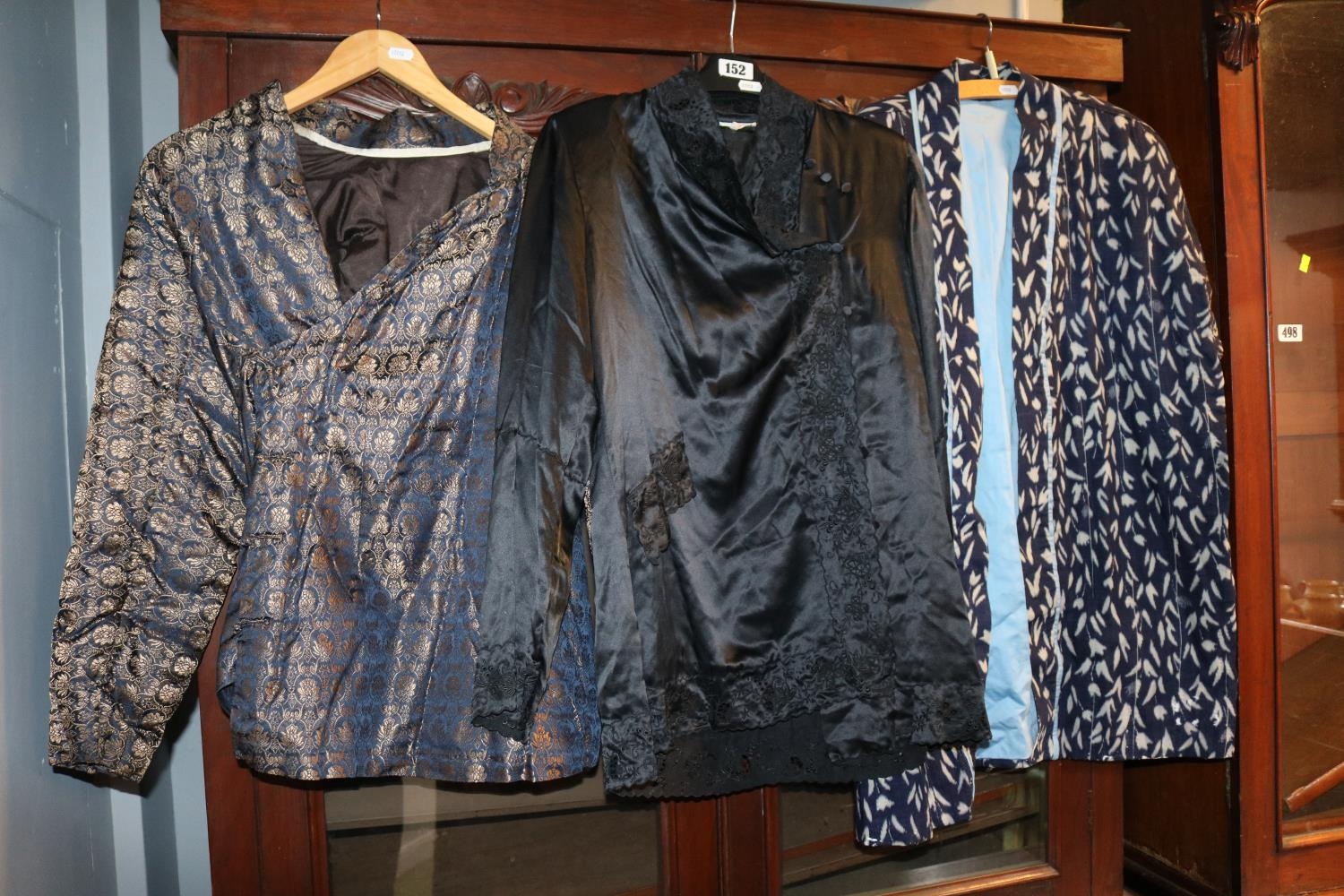 Chinese Silk Blouse and 2 Chinese Jackets