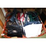 Collection of assorted Ladies Handbags to include Osprey, Bally etc