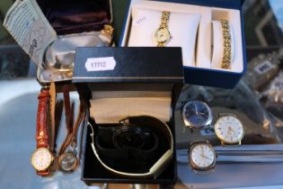 Collection of assorted Jewellery and watches inc. Rotary, Accurist, Casio etc