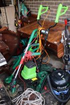 Electric Garden Rotavator & 2 Strimmer's