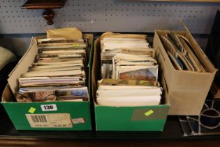 3 Boxes of assorted Postcards mainly Topographical