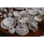 Wedgwood Angela pattern Transfer printed collection of ceramics