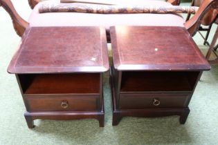 2 Stag Bedside chests