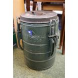 Military Hot Meal Transfer barrel