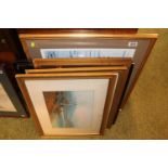 Collection of assorted Framed watercolours