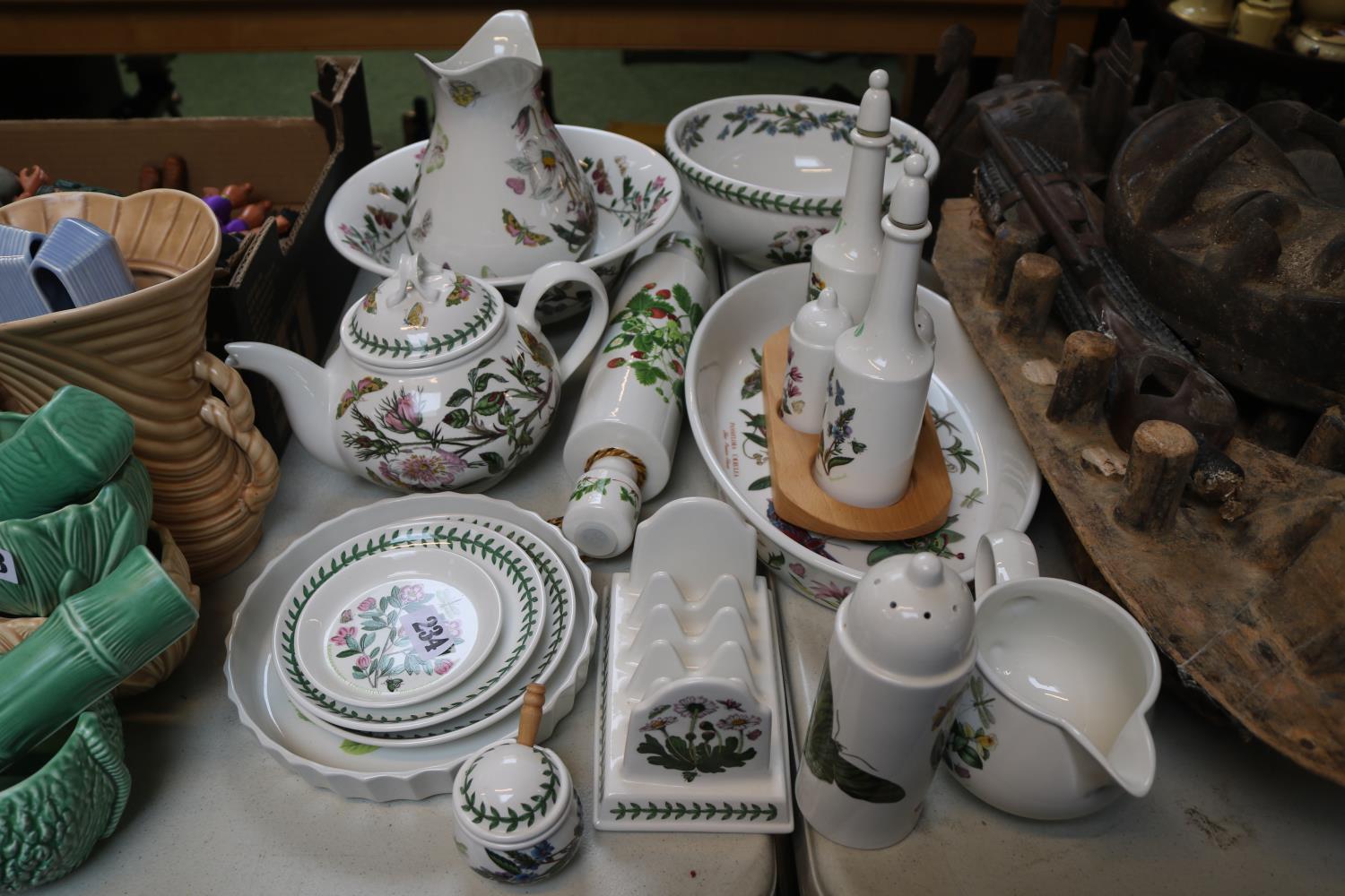 Collection of Portmeirion Botanic Garden tableware 7
