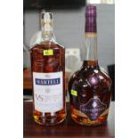 Martell Cognac VS 1L & Jarnac Courvoisier VS Cognac