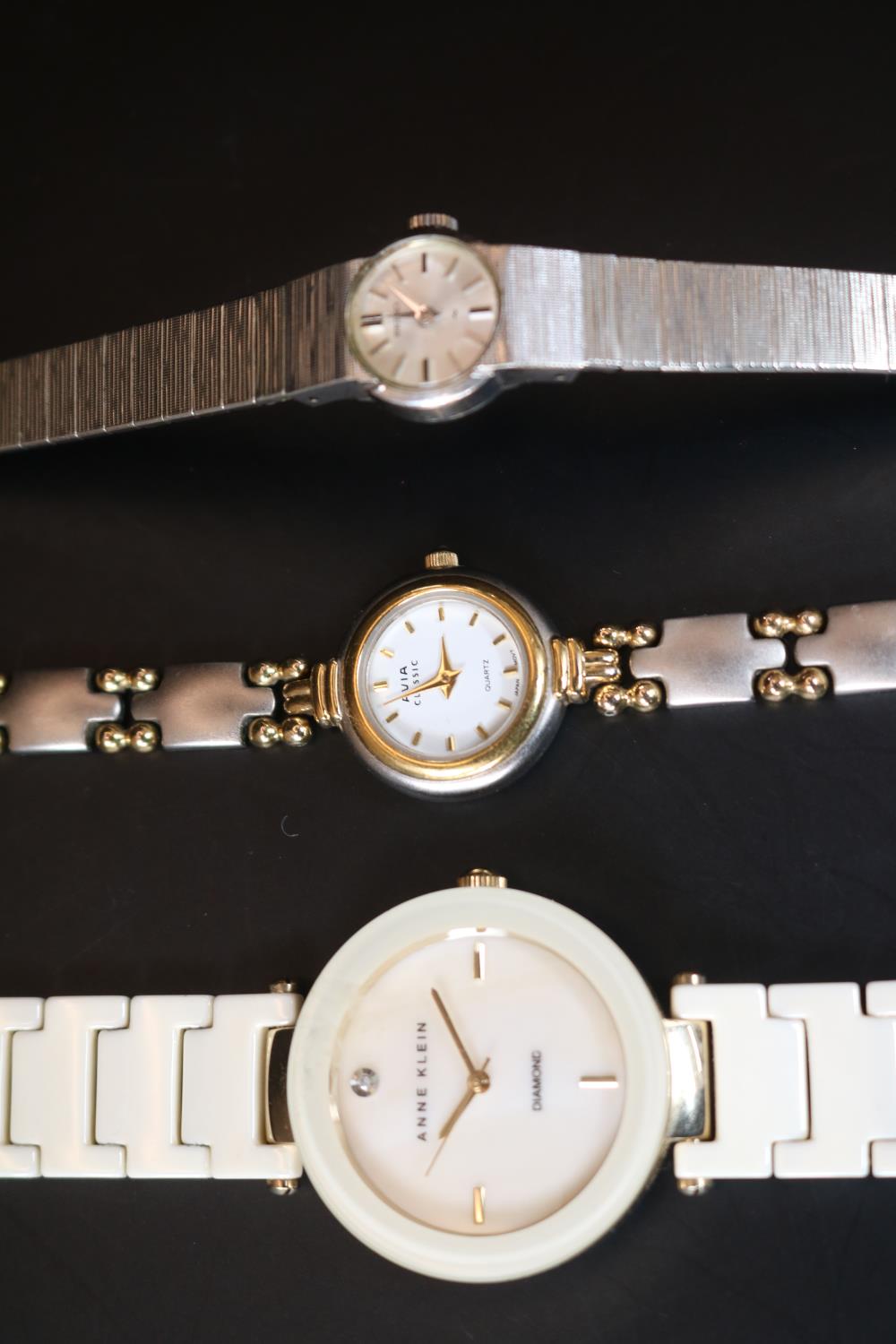 Anne Klein watch, Avia watch and a Seiko Ladies watch