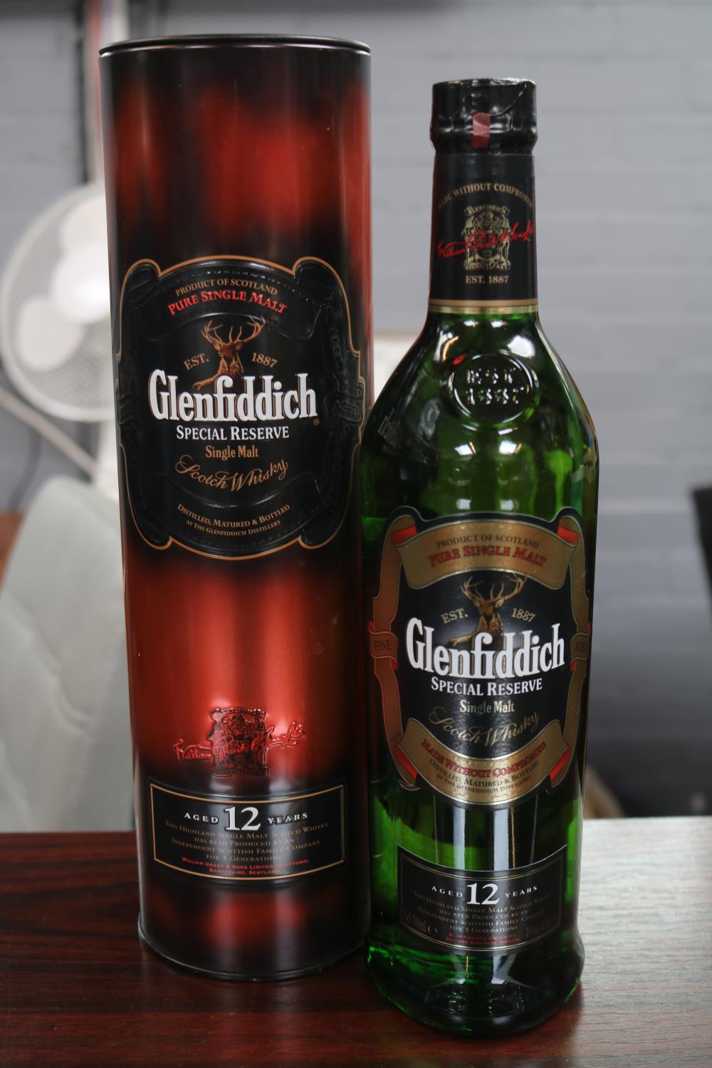 Boxed Glenfiddich Special Reserve 12 Year 700ml