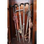 Collection of African Ethnographic Swords and related items