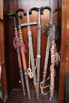 Collection of African Ethnographic Swords and related items