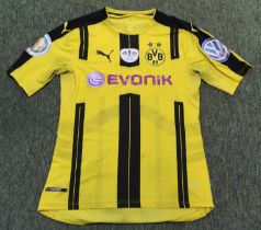 MARCO REUS 2016 DFB-POKAL FINAL MATCH WORN BORUSSIA DORTMUND JERSEY The 2016 DFB-Pokal Final decided