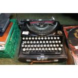 Imperial Black tole typewriter