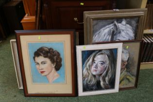 Collection of assorted Oils and Paintings to include Sandra Johnson, Allen Tortice signed print etc