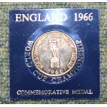 1966 FIFA WORLD CUP ENGLAND COMMEMORATIVE MEDAL