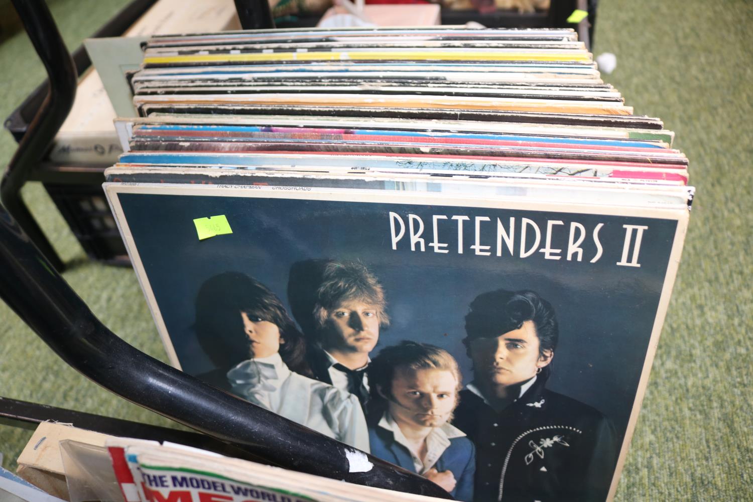Collection of assorted Vinyl records to include Pretenders, Thompson Twins, Kate Bush, Robert Palmer