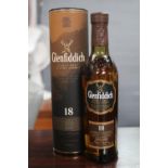 Cased Glenfiddich Single Malt Scotch Whisky 18 Year 20cl