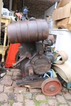 Wolseley Sheep Shearing Machine co Belt driven motor