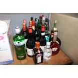 Collection of assorted Wine and Alcohol to include Gordons Gin