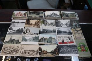 Collection of over 200 Topographical Postcards