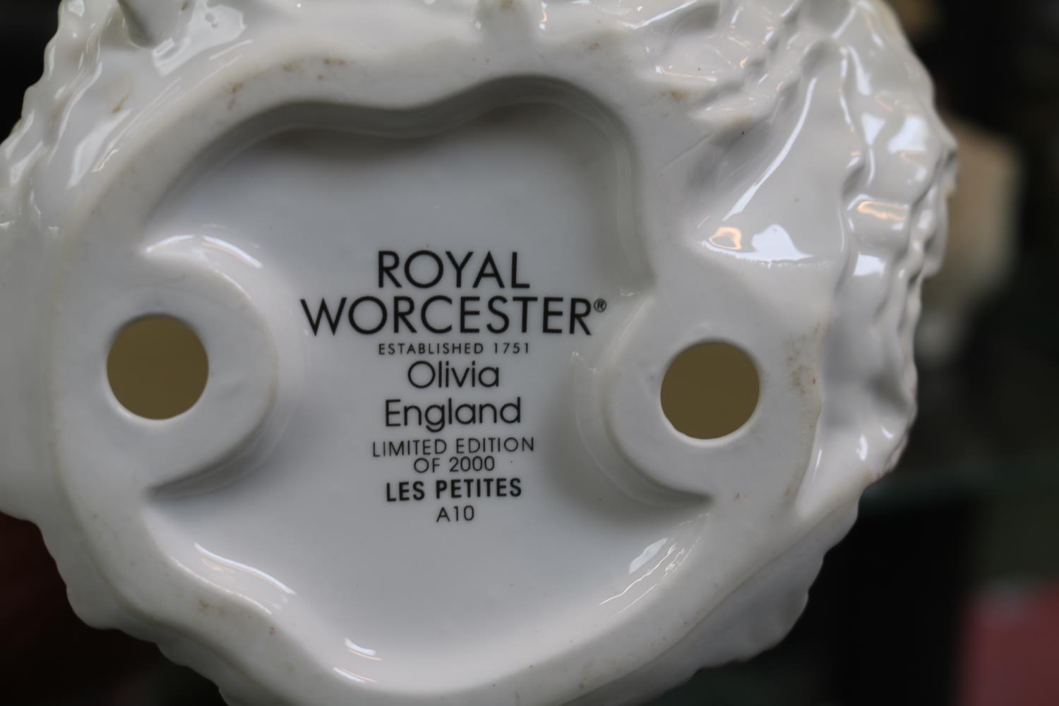 Royal Worcester Olivia, Zara & Good Luck - Image 3 of 4