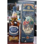 Glen Moray Malt Scotch Whisky 16 Year in metal case