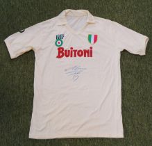 DIEGO MARADONA 1987/88 NAPOLI SIGNED #10 JERSEY