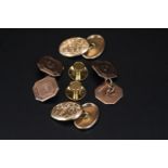 Collection of assorted Cufflinks and buttons 10.2g total weight