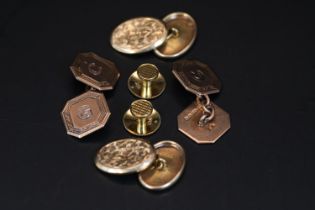 Collection of assorted Cufflinks and buttons 10.2g total weight