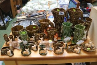 Collection of assorted Sylvac Fauna ware