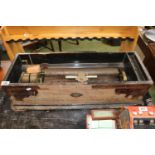 Large 19thC Swiss Music Box for Repair 71cm in Length