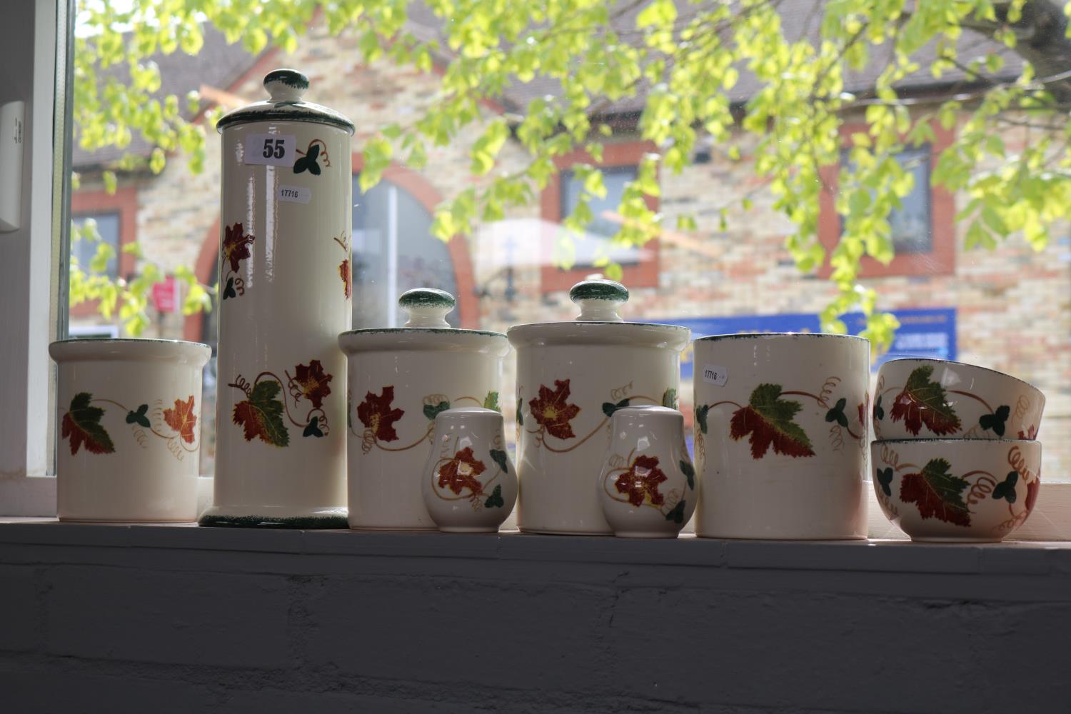 Collection of Poole Pottery tableware