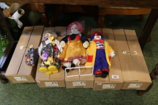 Collection of Images clowns all boxed