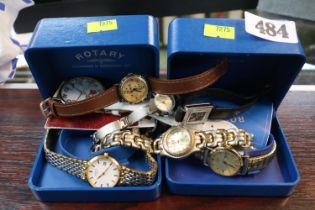 Collection of assorted Rotary and other Ladies wristwatches