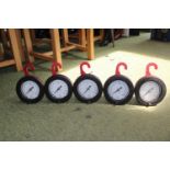 Set of 6 Maxi safe A.I.S.I. Test Gauges