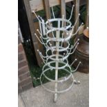 Vintage Metal Bottle rack of 5 tiers